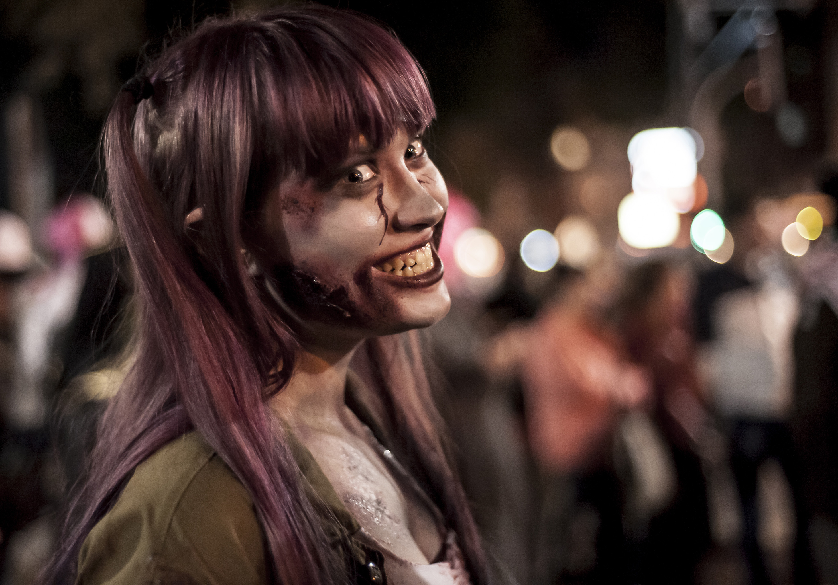 girl calling you cute zombie
